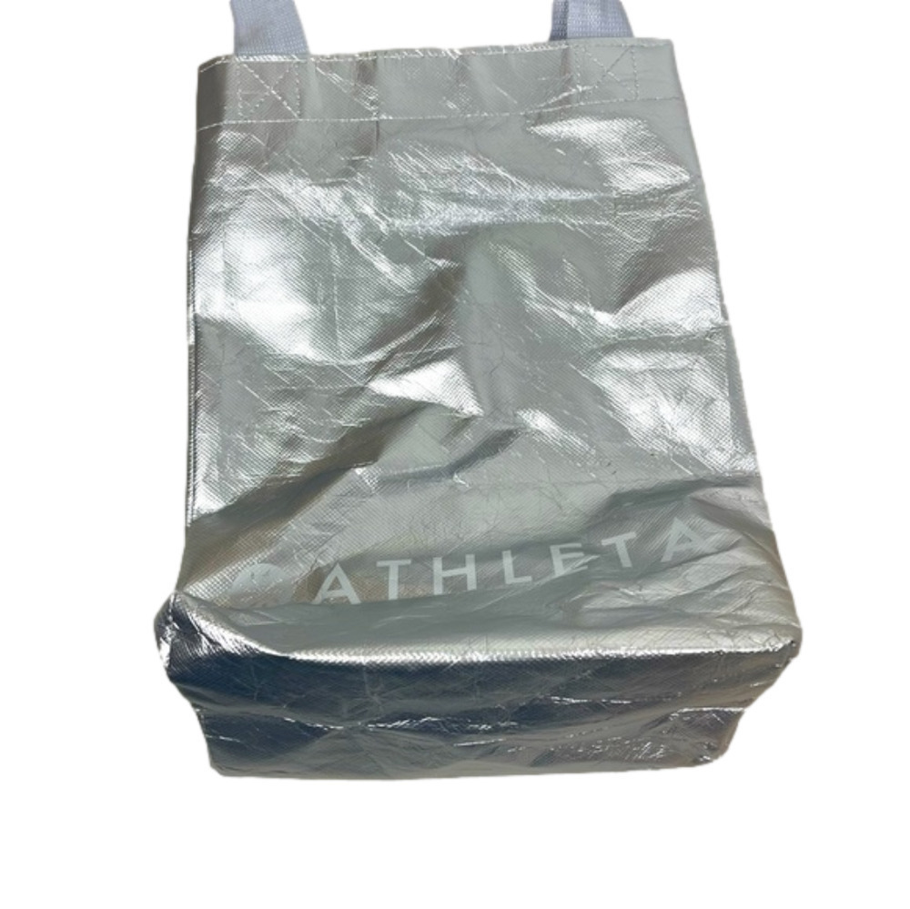 ATHLETICA Tote Bag Silver and White